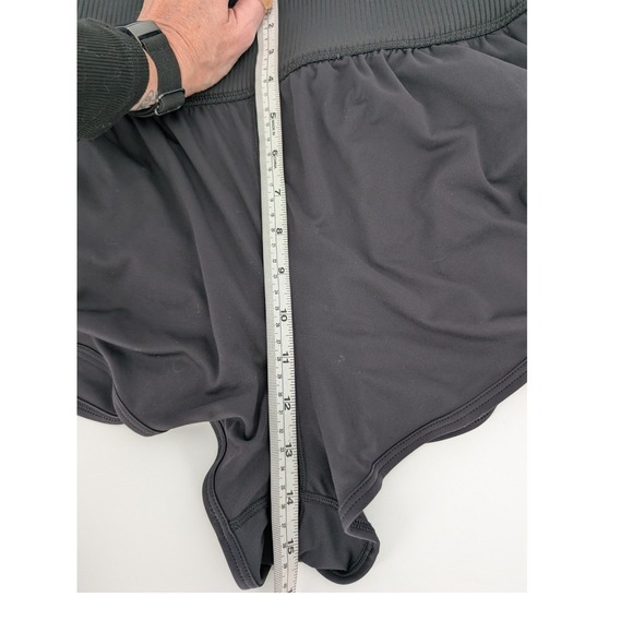 Free People FP Movement Carpe Diem Shorts Women L Black Athleisure Activewear - Picture 12 of 14